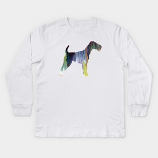 Airedale terrier Kids Long Sleeve T-Shirt